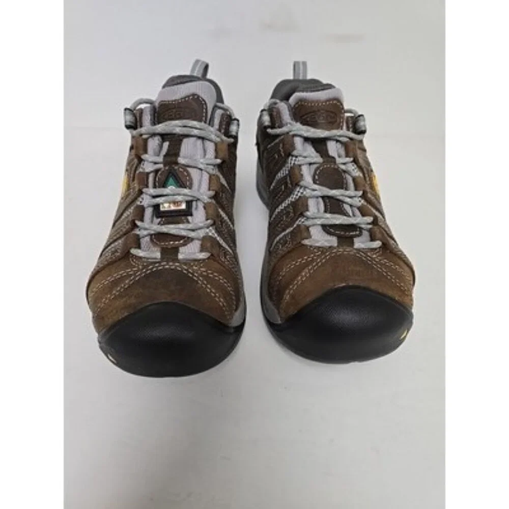KEEN Women's Flint II Steel Toe Casual Work Shoes Cascade/Brown Size 7M - Picture 9 of 12